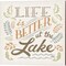 Lake Life Green B by Wellington Studio 14" x 14" Canvas Wall Art (Set of 2)